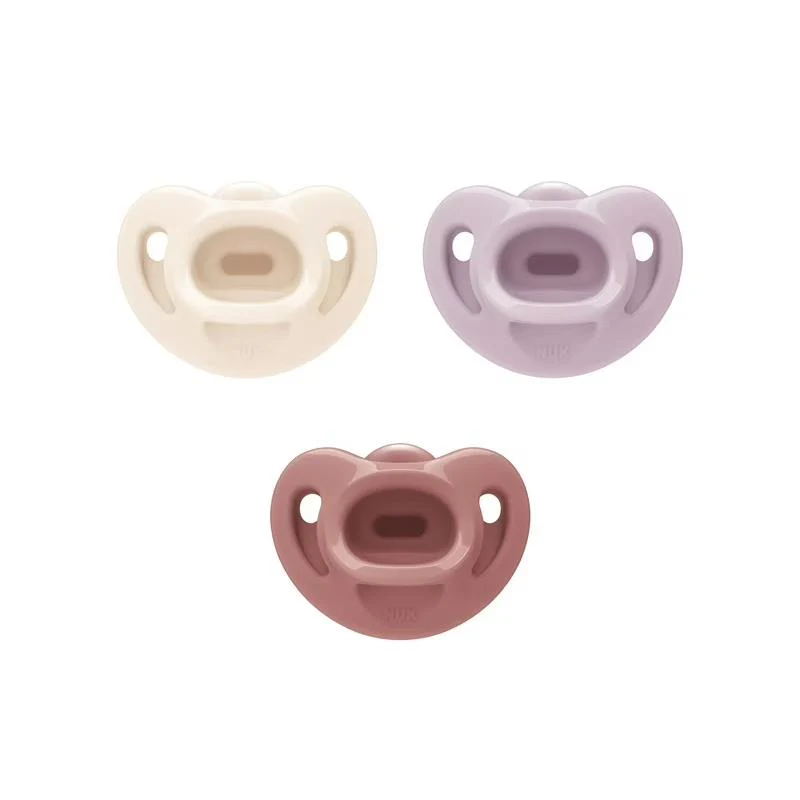 Nuk - Pacifier Comfy Duet, Size 1, Girl, 2Pk