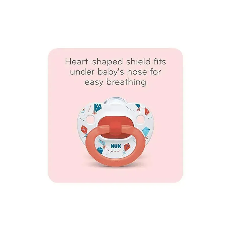 Nuk Pacifier Orthodontic Fashion Boy 2 Pack - Image 2