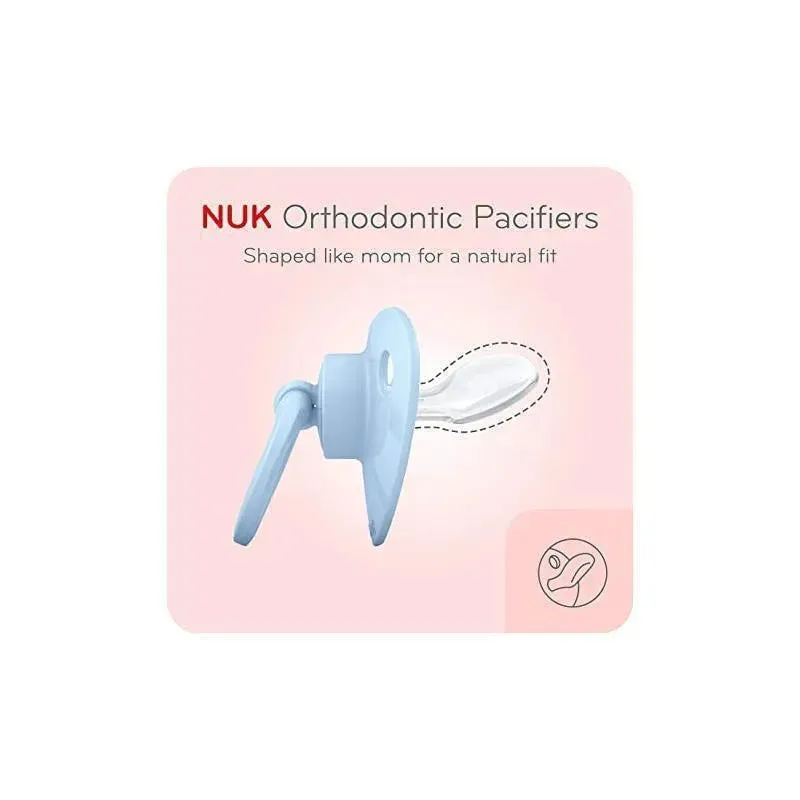 Nuk Pacifier Orthodontic Fashion Boy 2 Pack - Image 6