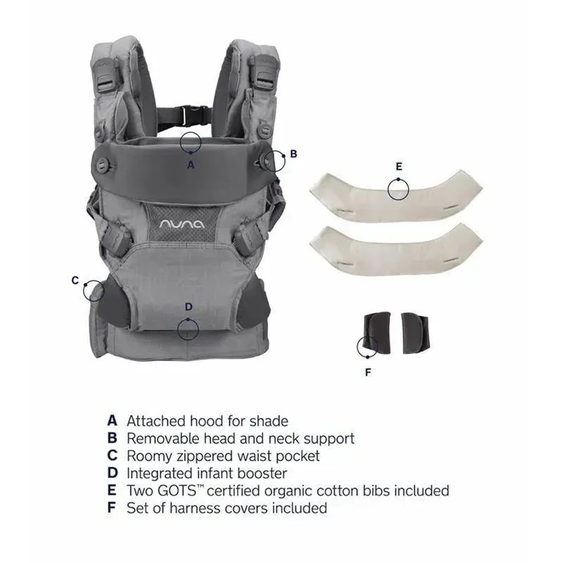Nuna - CUDL 4-in-1 Carrier, Thunder - Image 4