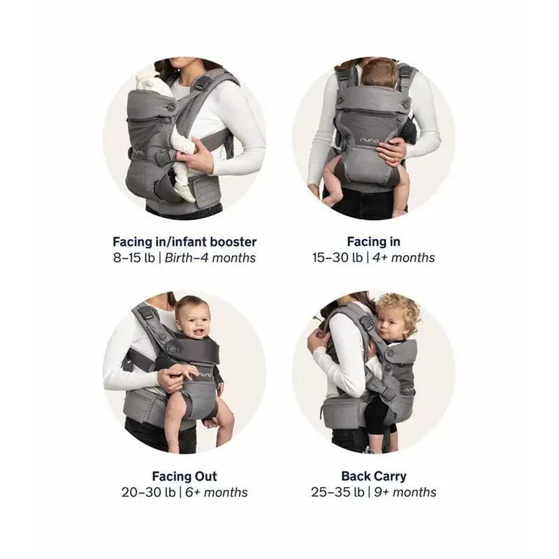 Nuna - CUDL 4-in-1 Carrier, Thunder - Image 5