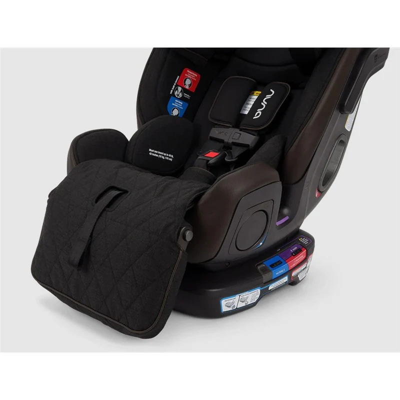 Nuna EXEC Next All-In-One Convertible Car Seat, Caviar - Image 4