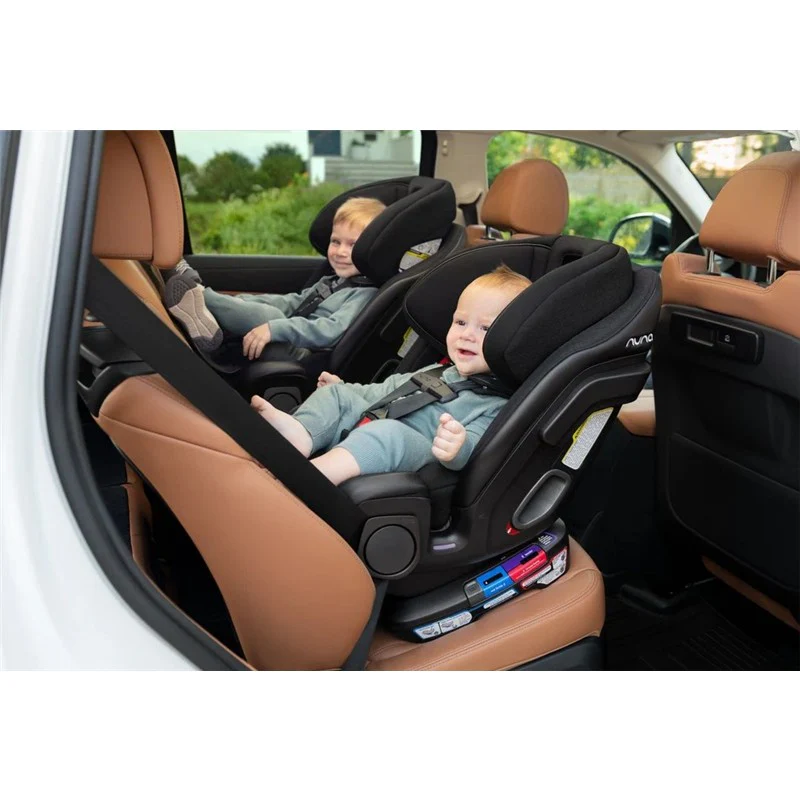 Nuna EXEC Next All-In-One Convertible Car Seat, Caviar - Image 7
