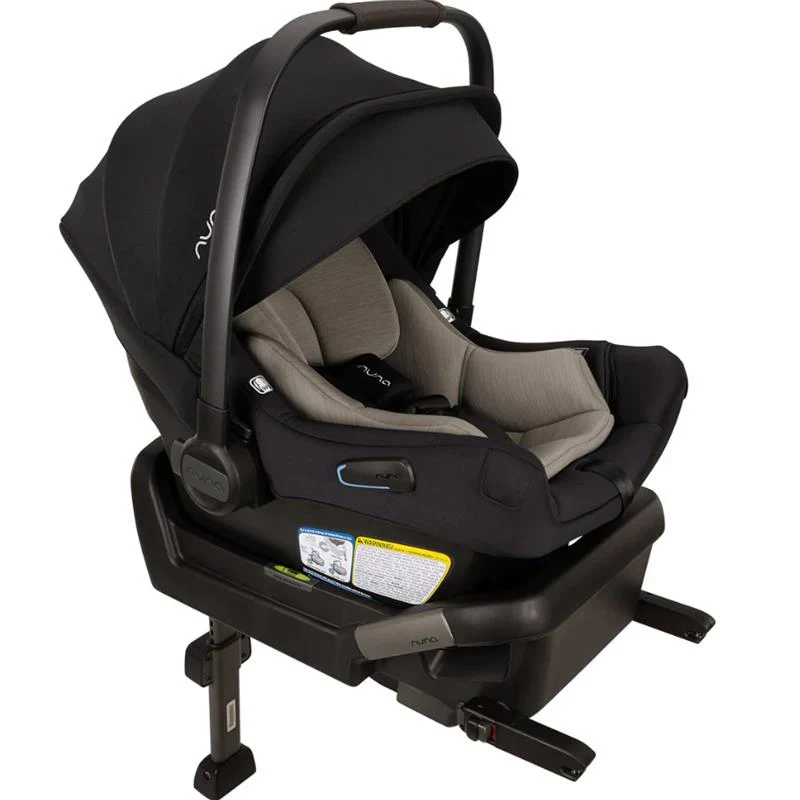 Nuna PIPA Aire Infant Car Seat + Pipa Series Base, Caviar