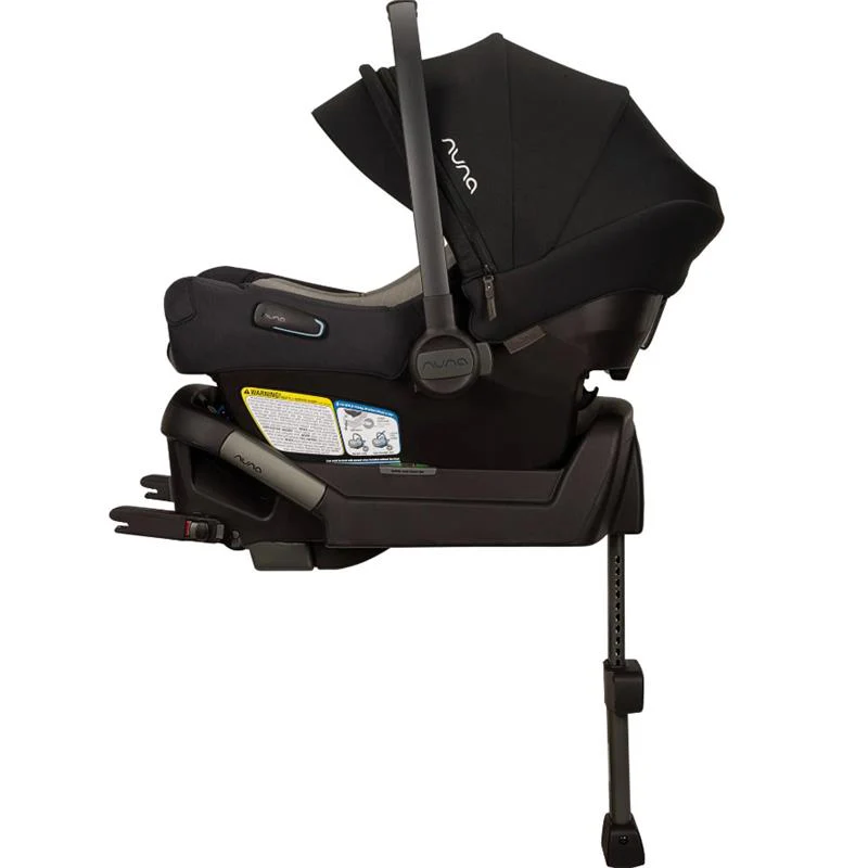 Nuna PIPA Aire Infant Car Seat + Pipa Series Base, Caviar - Image 12