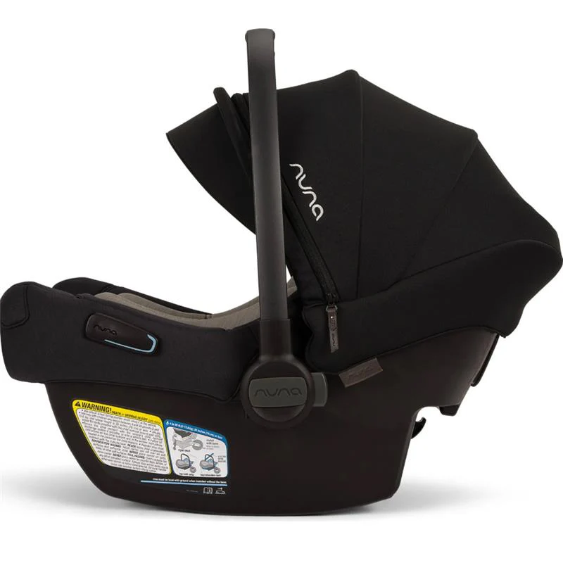 Nuna PIPA Aire Infant Car Seat + Pipa Series Base, Caviar - Image 13