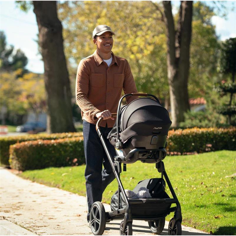 Nuna PIPA Aire Infant Car Seat + Pipa Series Base, Caviar - Image 4