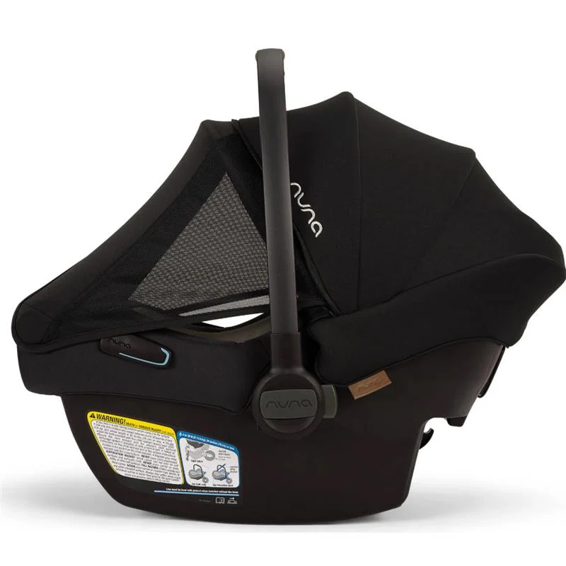 Nuna PIPA Aire Infant Car Seat + Pipa Series Base, Caviar - Image 8