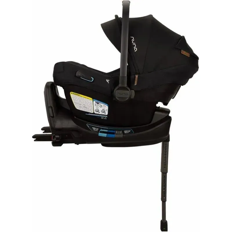 Nuna - Pipa Aire Rx Infant Car Seat With Base Granite - Image 4