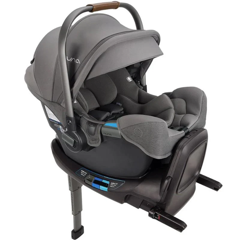 Nuna - PIPA RX Infant Car Seat + RELX Base with Load Leg, Granite