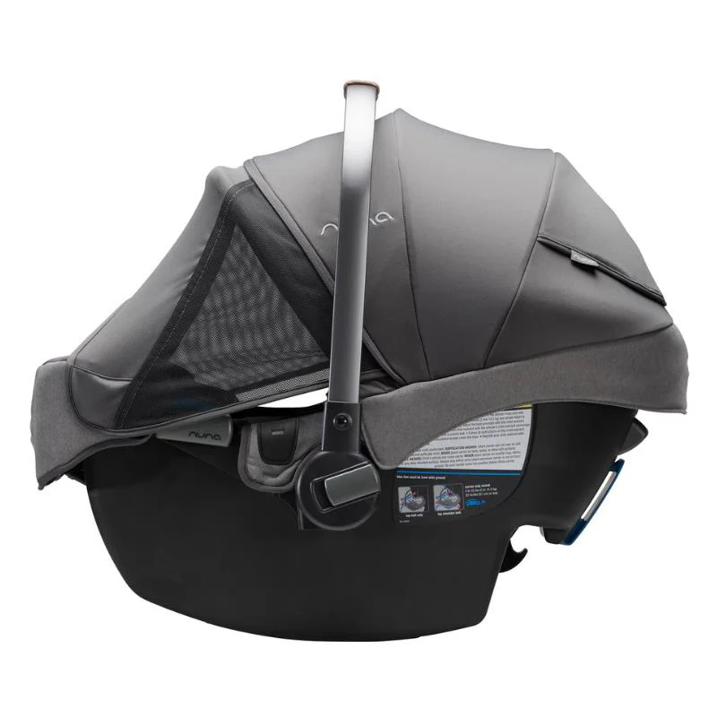Nuna - PIPA RX Infant Car Seat + RELX Base with Load Leg, Granite - Image 5