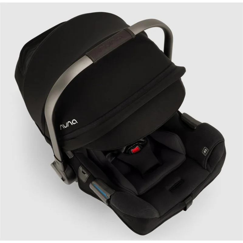 Nuna Pipa Rx Infant Car Seat with Base, Caviar/Chocolate - Image 6