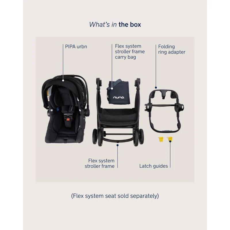 Nuna - PIPA™ Urbn Flex System™, Caviar - Image 11