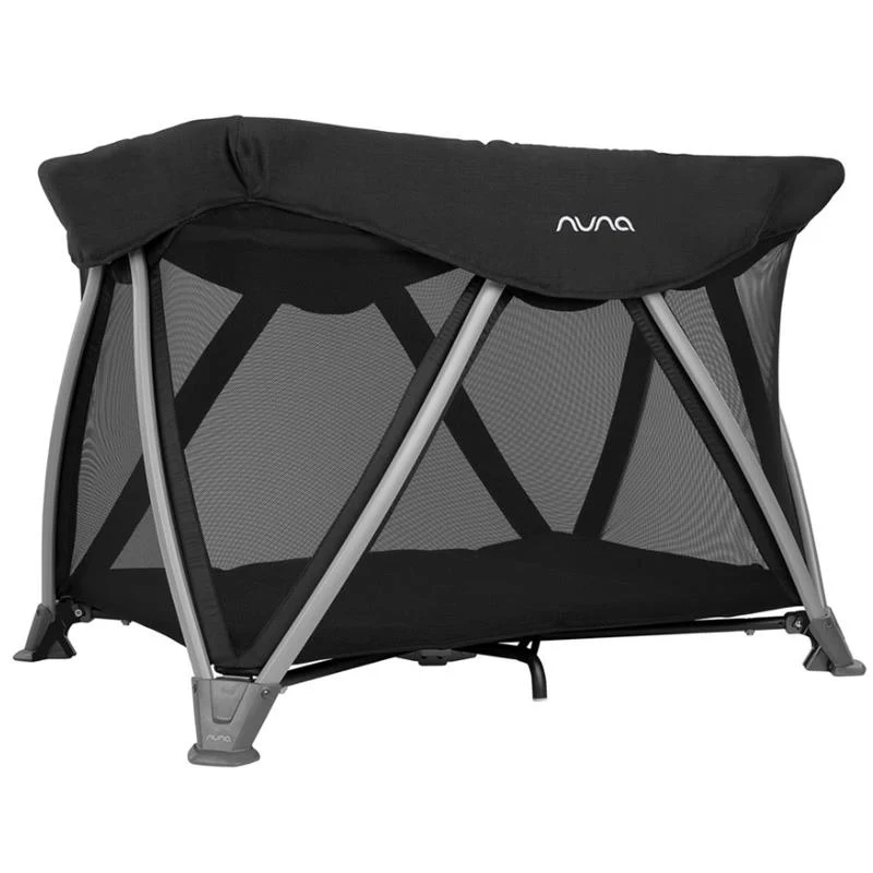 Nuna - Sena Aire + Changer Playard with Zip-Off Bassinet, Caviar - Image 4