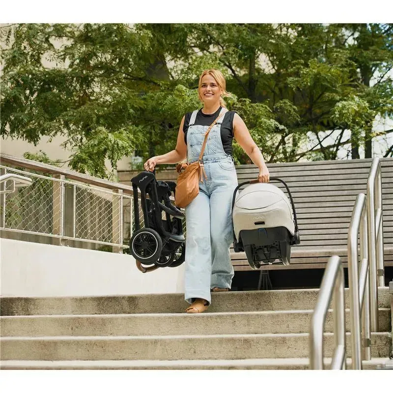 Nuna - Triv Next Stroller, Caviar - Image 9