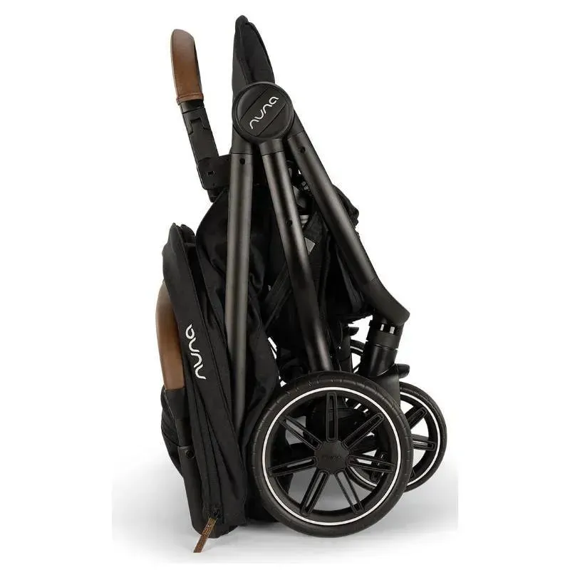Nuna - Trvl Double Stroller, Caviar - Image 10
