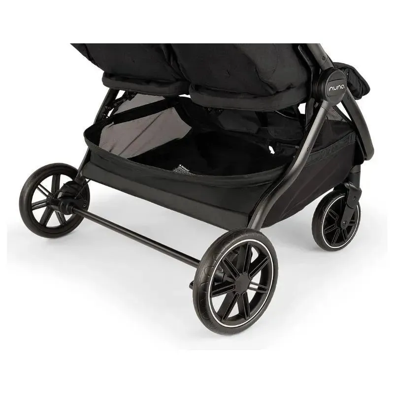 Nuna - Trvl Double Stroller, Caviar - Image 12