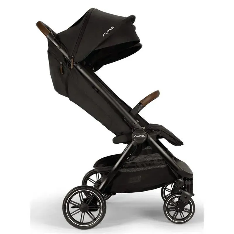 Nuna - Trvl Double Stroller, Caviar - Image 4