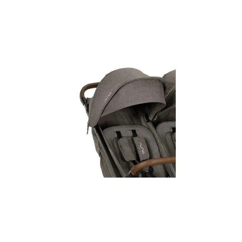 Nuna - Trvl Double Stroller, Granite - Image 6