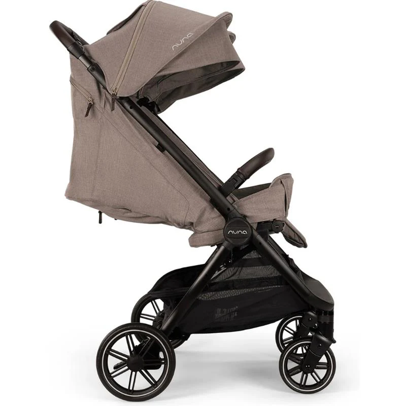 Nuna - TRVL Dubl Lightweight Side by Side Double Stroller, Cedar - Image 5