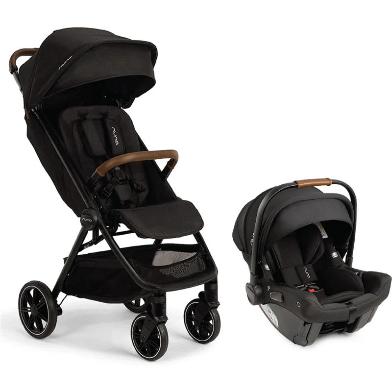 Nuna - TRVL LX + PIPA urbn Travel System, Caviar