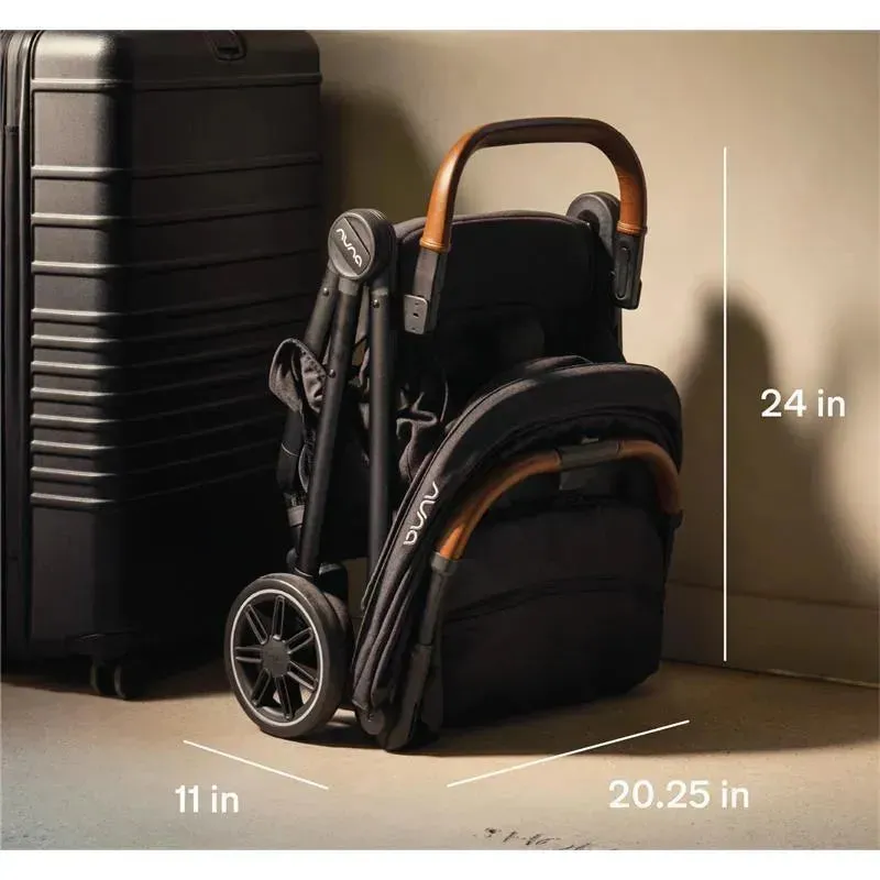 Nuna - Trvl Stroller With Travel Bag Caviar - Image 10