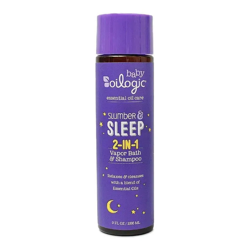 Oilogic Baby - Slumber & Sleep Essential Oil Vapor Bath Relief for Babies & Toddlers