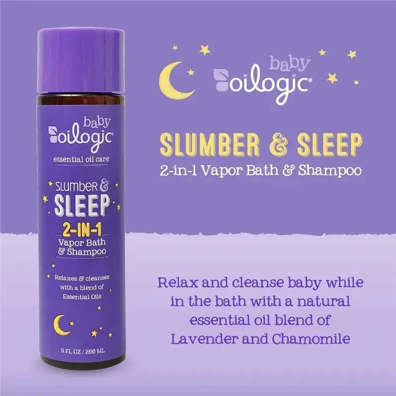 Oilogic Baby - Slumber & Sleep Essential Oil Vapor Bath Relief for Babies & Toddlers - Image 2