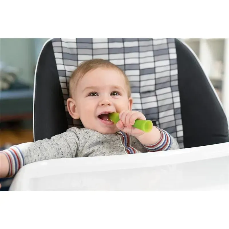 Ola Baby - Baby Training Spoons, Green (Set of 2) - Image 4