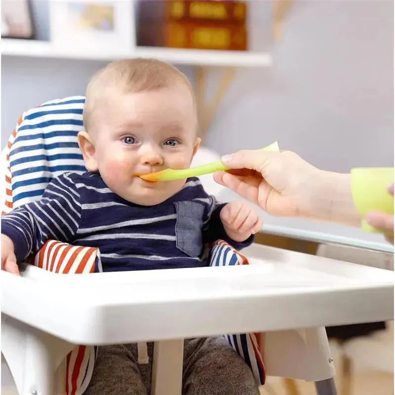 Ola Baby - 2Pk Baby Feeding Spoon, Green - Image 2