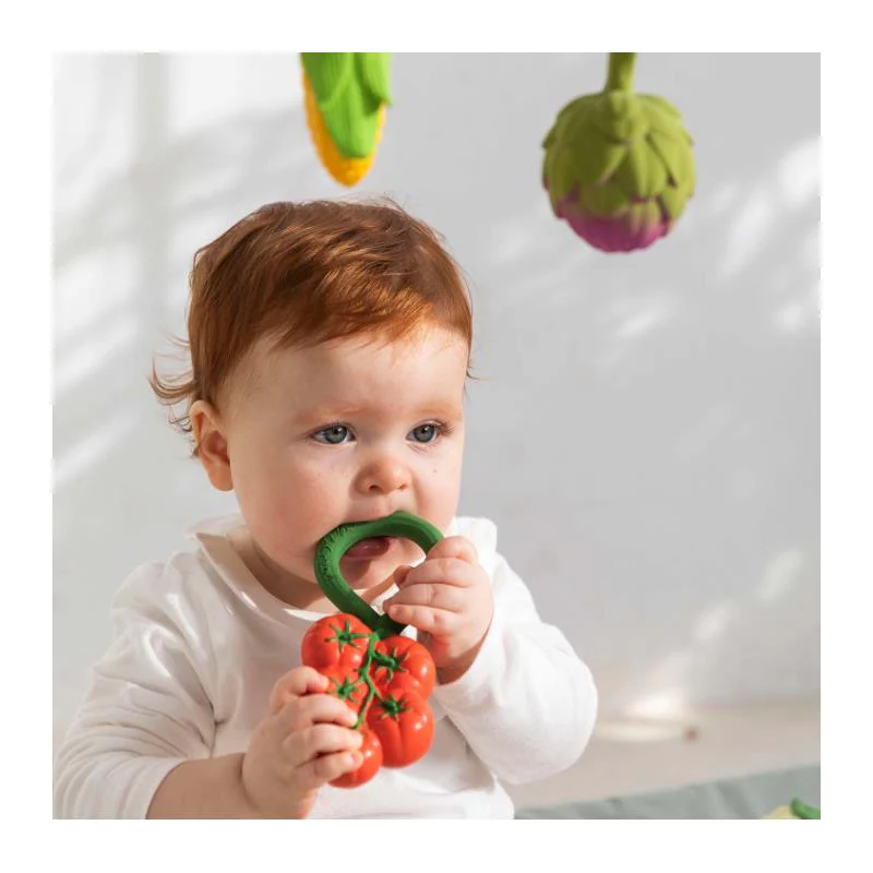 Oli & Carol - Tomato Rattle Toy - Image 5