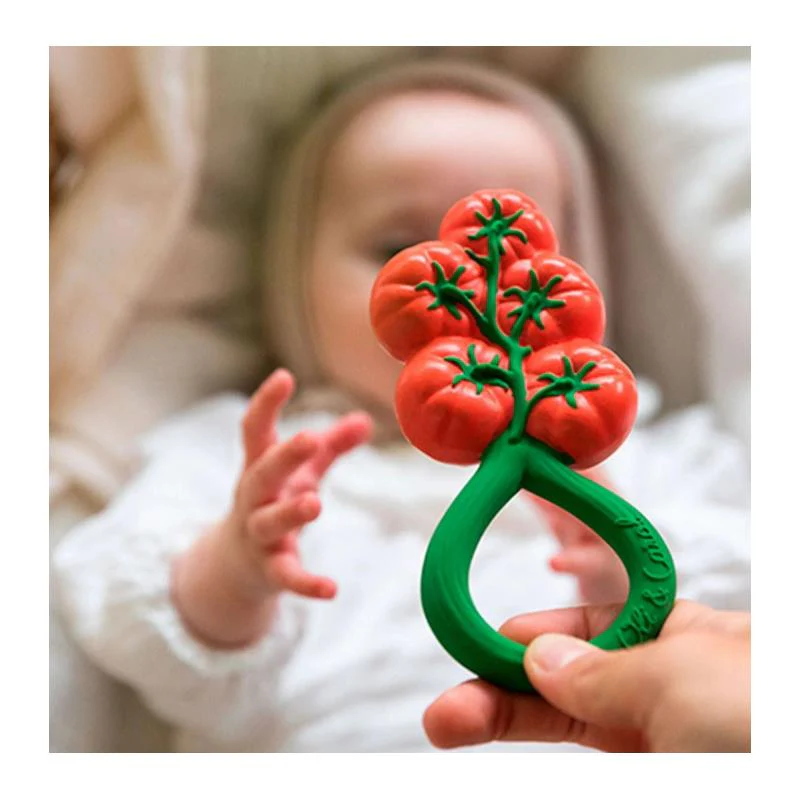 Oli & Carol - Tomato Rattle Toy - Image 7