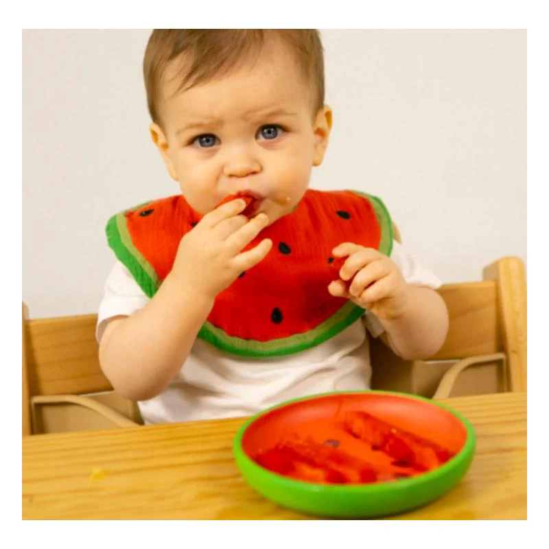 Oli & Carol - Wally The Watermelon Plate & Spoon Set - Image 2