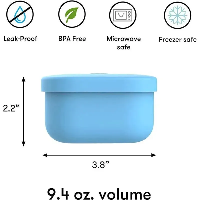 OmieBox - Food Storage Containers with Lid Blue - Image 2