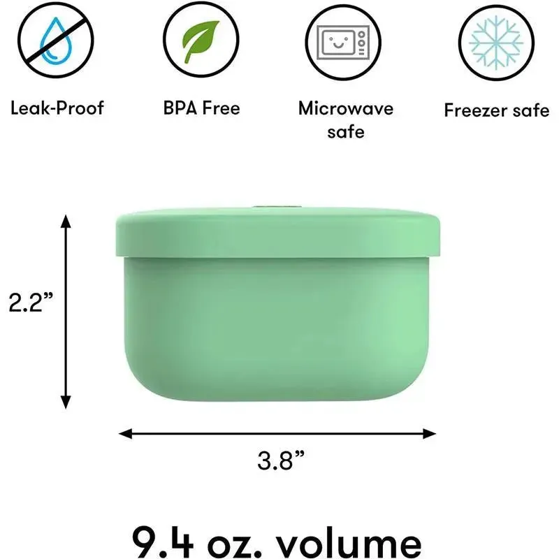 OmieBox - Food Storage Containers with Lid, Green - Image 2