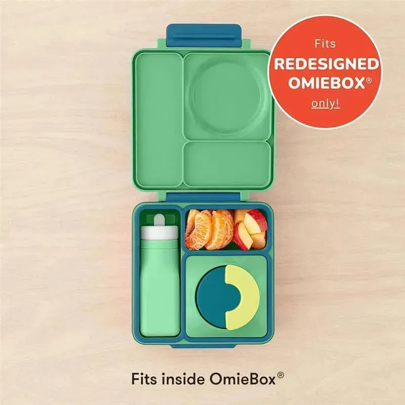 OmieBox - Leak-Proof Silicone Water Bottle, Green - Image 2