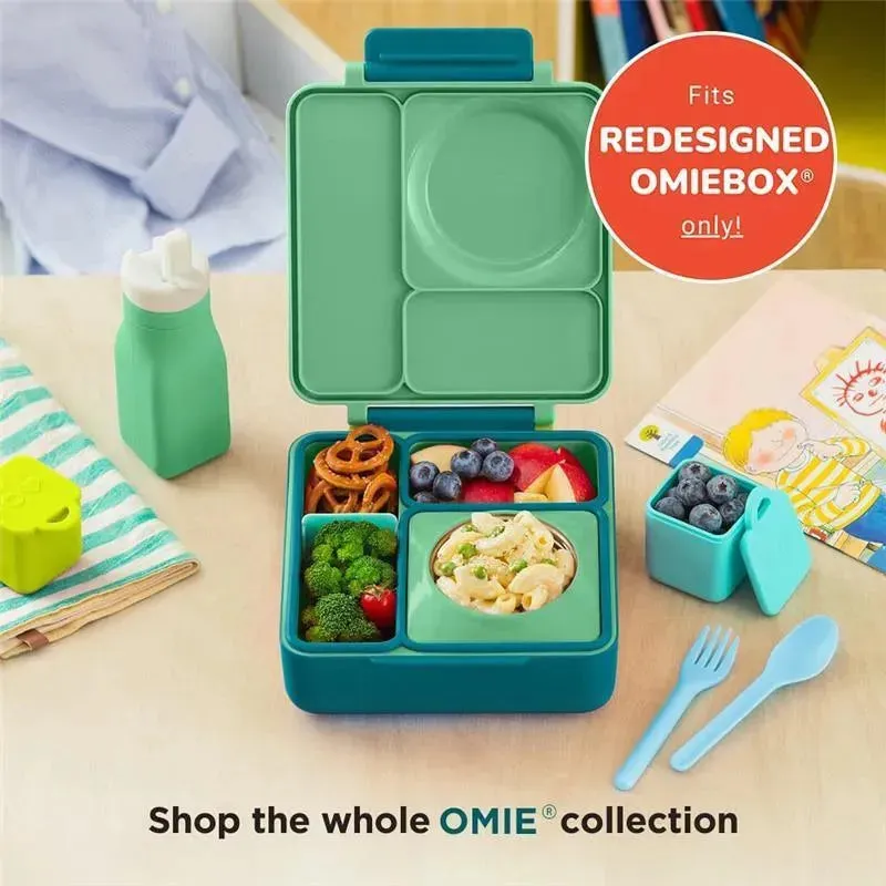 OmieBox - Leak-Proof Silicone Water Bottle, Green - Image 5