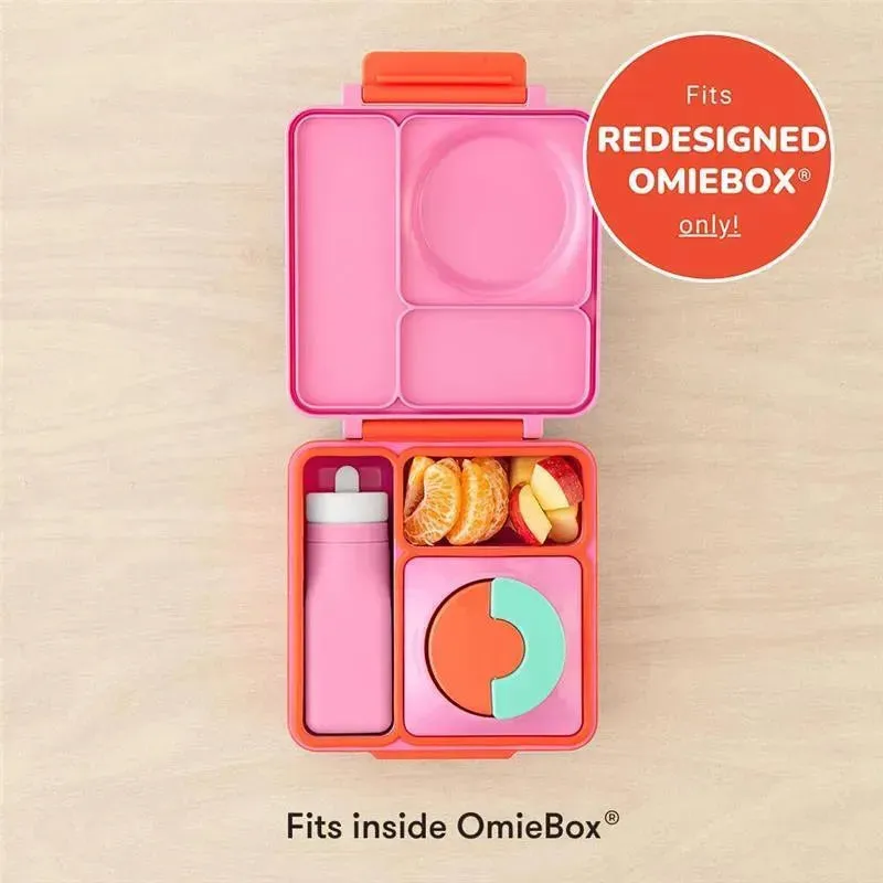 OmieBox - Leak-Proof Silicone Water Bottle, Pink - Image 2