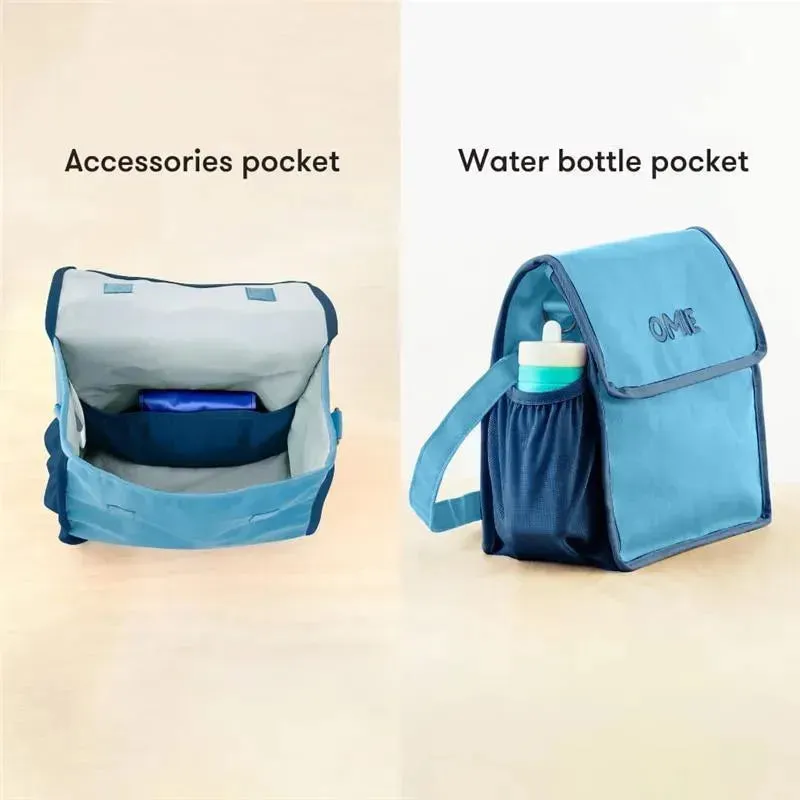 OmieBox - Omie Insulated Nylon Lunch Tote, Blue - Image 6