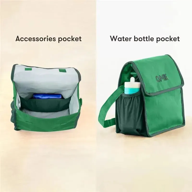 OmieBox - Omie Insulated Nylon Lunch Tote, Green - Image 2
