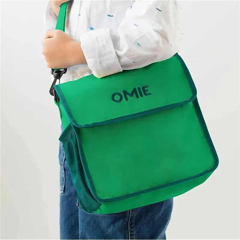 OmieBox - Omie Insulated Nylon Lunch Tote, Green - Image 4