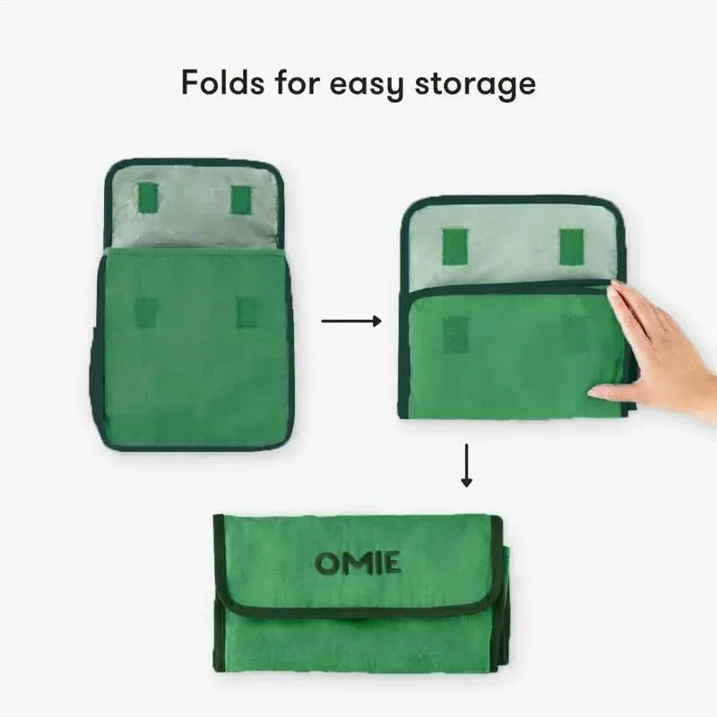 OmieBox - Omie Insulated Nylon Lunch Tote, Green - Image 6