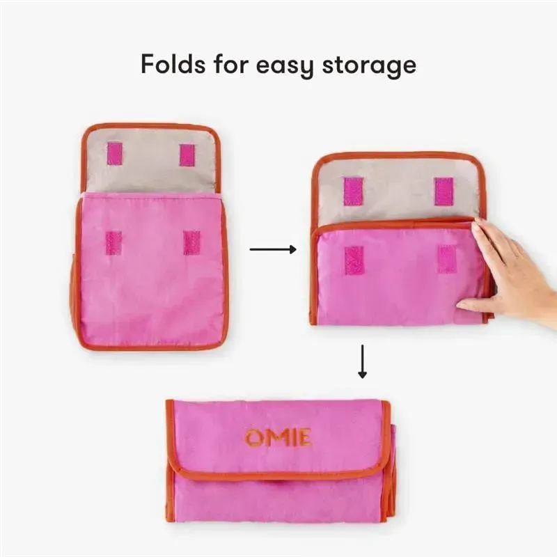 OmieBox - Omie Insulated Nylon Lunch Tote, Pink - Image 5