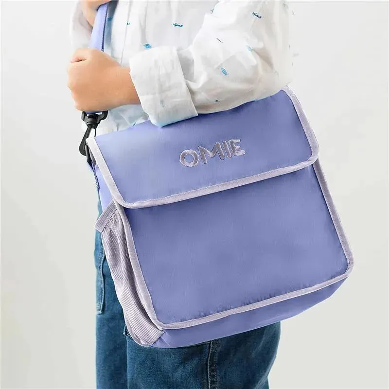 OmieBox - Omie Insulated Nylon Lunch Tote, Purple - Image 3