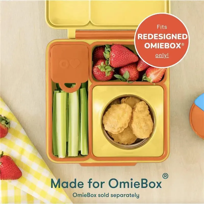 OmieBox - 2Pk Leakproof Dips Containers To Go, Purple/Orange - Image 2