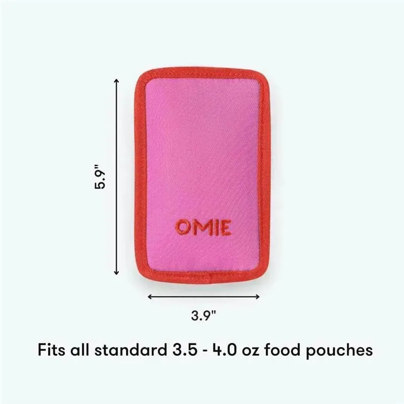OmieBox - Pouch Cooler, Freezable Insulated Sleeve, Pink - Image 5