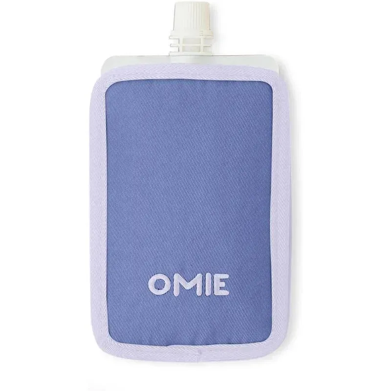 OmieBox - Pouch Cooler, Freezable Insulated Sleeve, Purple