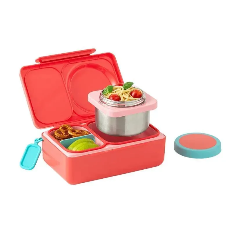 OmieBox - Up Carton Bento Box, Cherry Pink