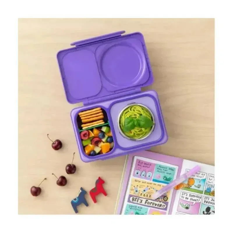 OmieBox - Up Carton Bento Box, Cherry Pink - Image 5