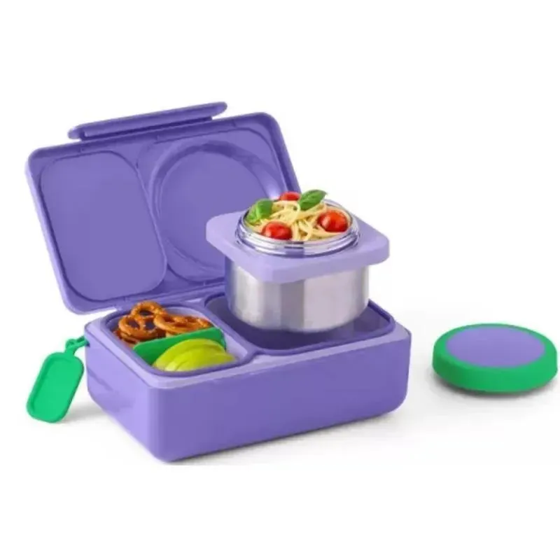 OmieBox - Up Carton Bento Box, Galaxy Purple